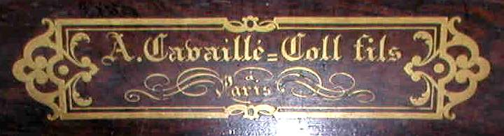 A. Cavaillé=Coll fils à Paris